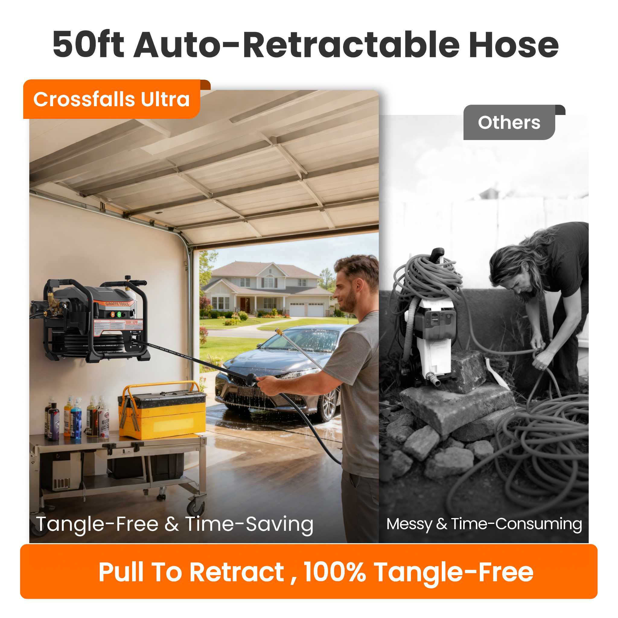 Crossfalls Retractable Pressure Washer Ultra - Image 6