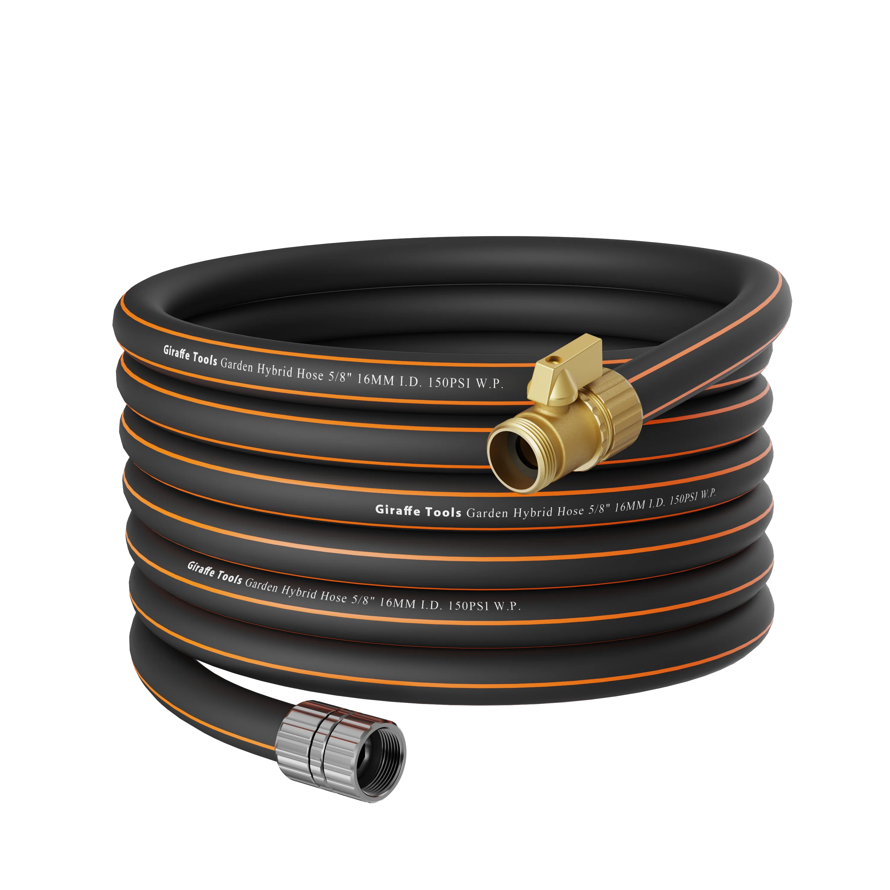 Flexible Garden Hose with Shut off Valve 25ft-100ft - Image 8