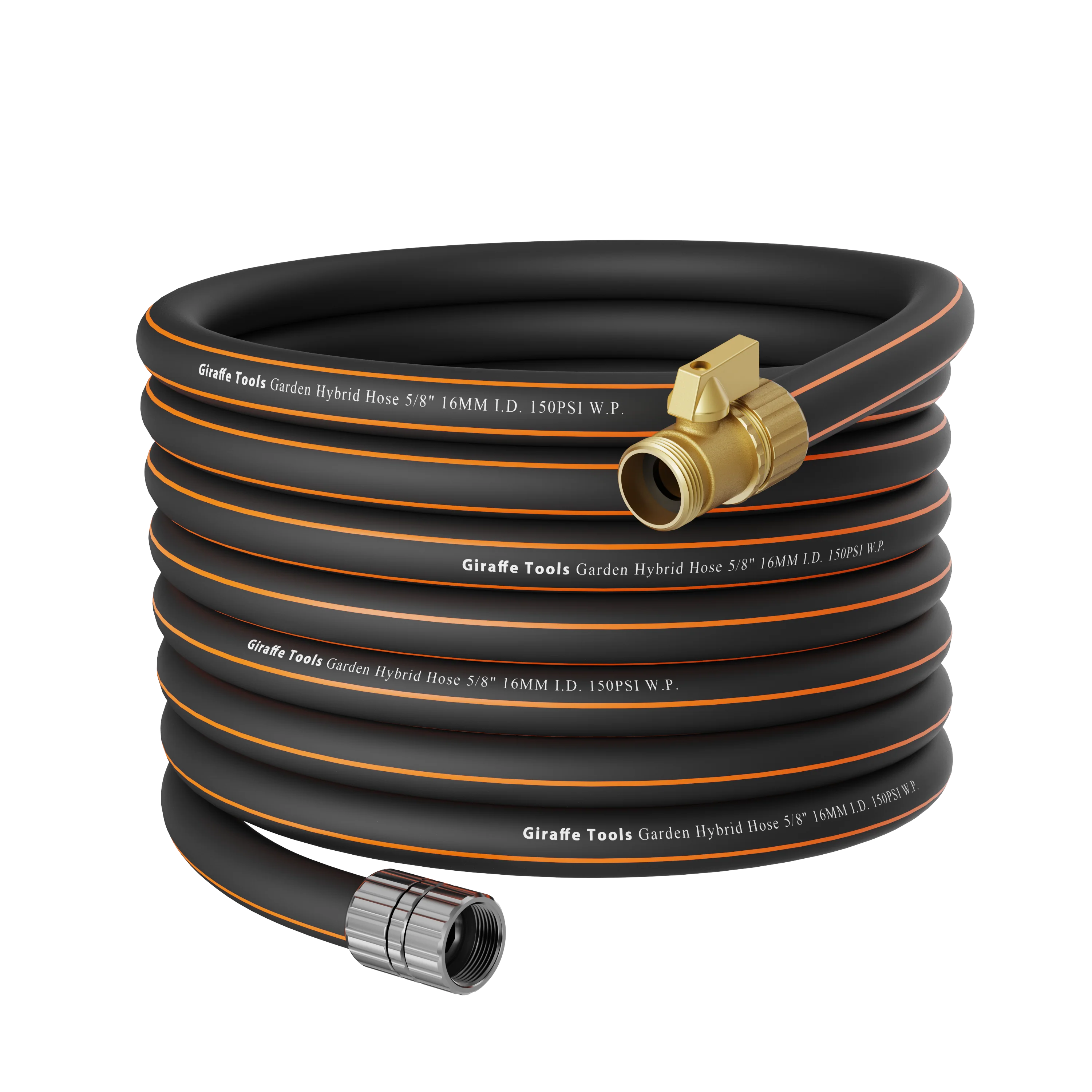 Flexible Garden Hose with Shut off Valve 25ft-100ft - Image 9