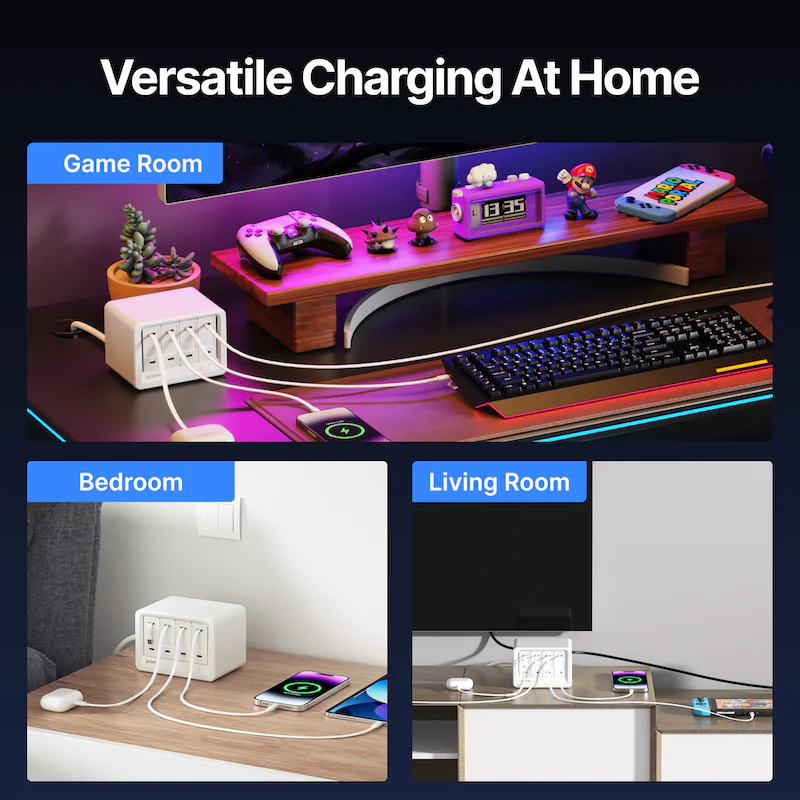 Gitryin Desktop Charging Station 12-in-1 (40W Combo) - Image 12