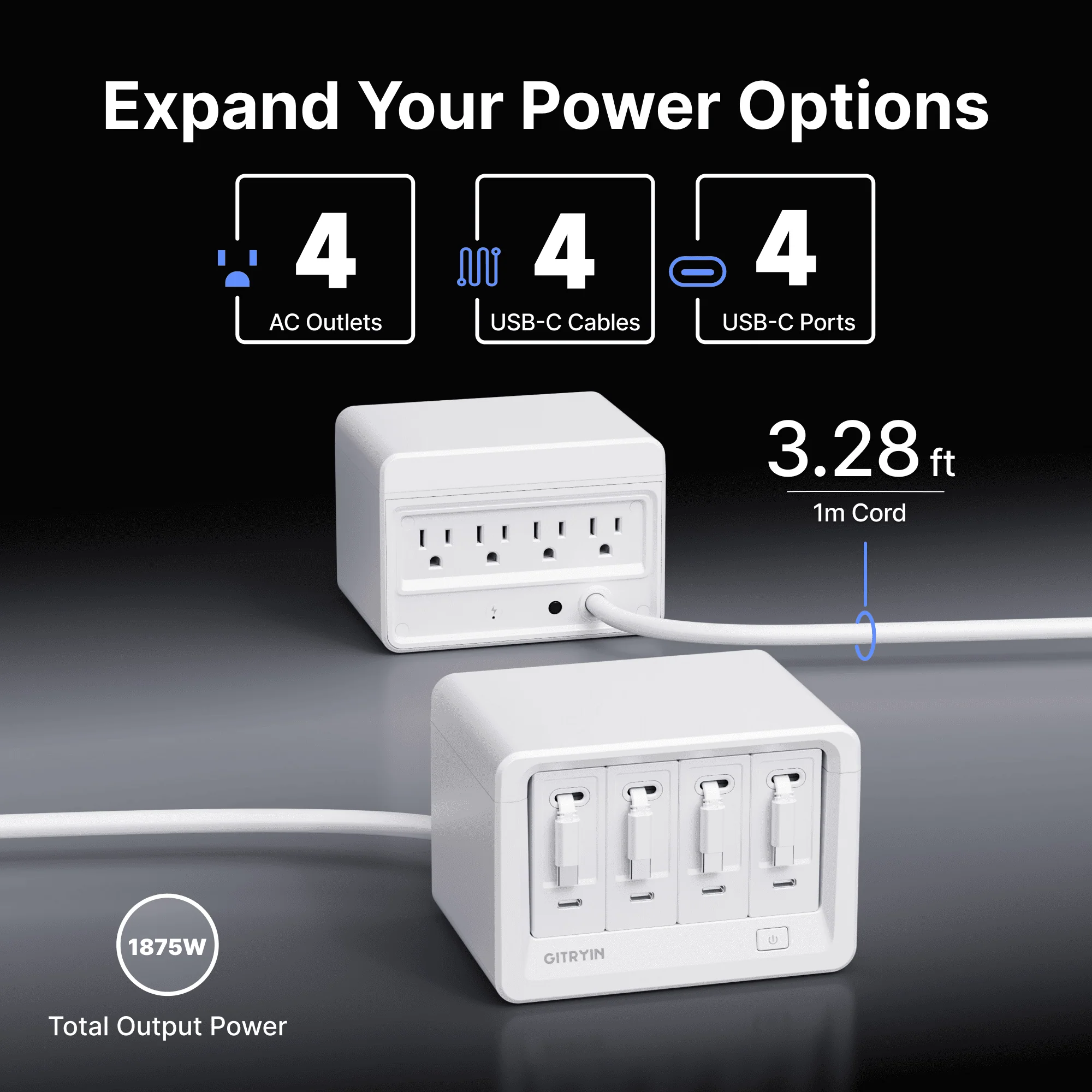 Gitryin Desktop Charging Station 12-in-1 (40W Combo) - Image 4