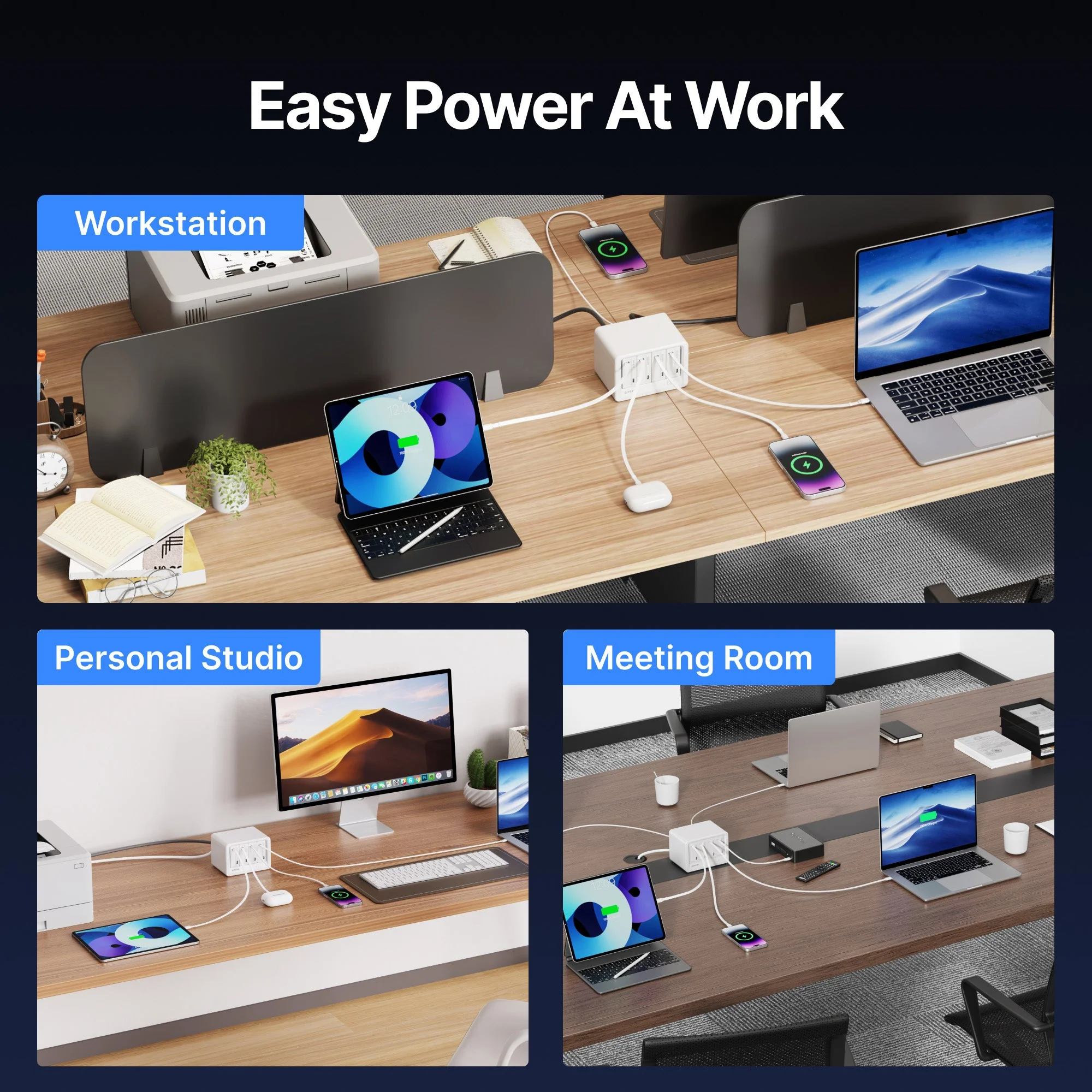 Gitryin Desktop Charging Station 12-in-1 (65W Combo) - Image 11