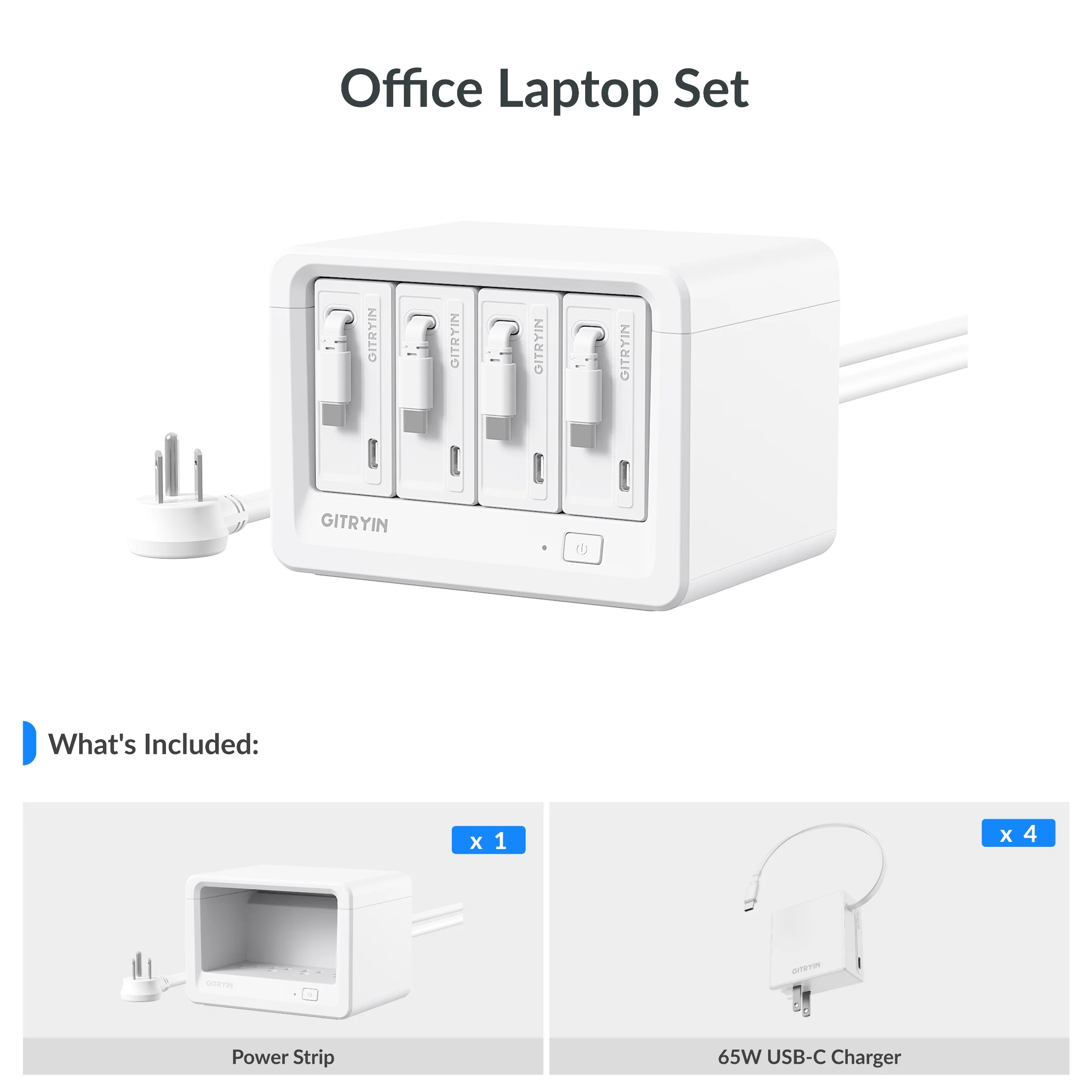 Gitryin Desktop Charging Station 12-in-1 (65W Combo) - Image 13