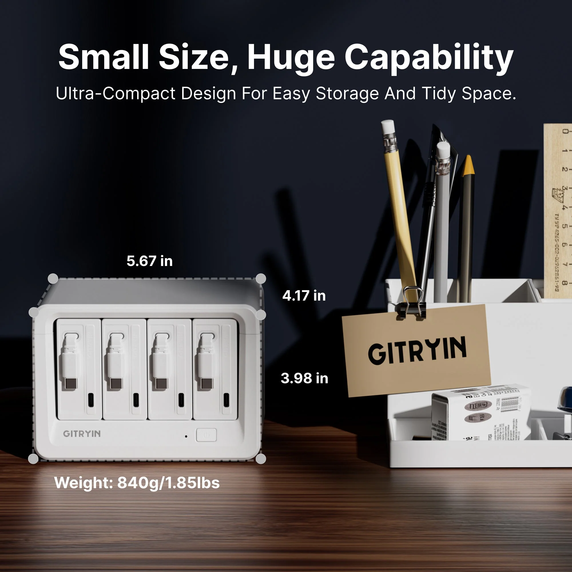 Gitryin Desktop Charging Station 12-in-1 (65W Combo) - Image 9