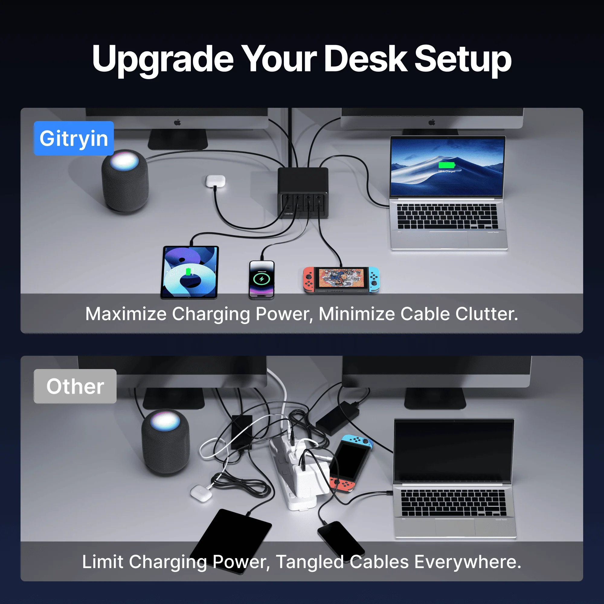 Gitryin Desktop Charging Station 12-in-1  (40W Combo) - Image 6
