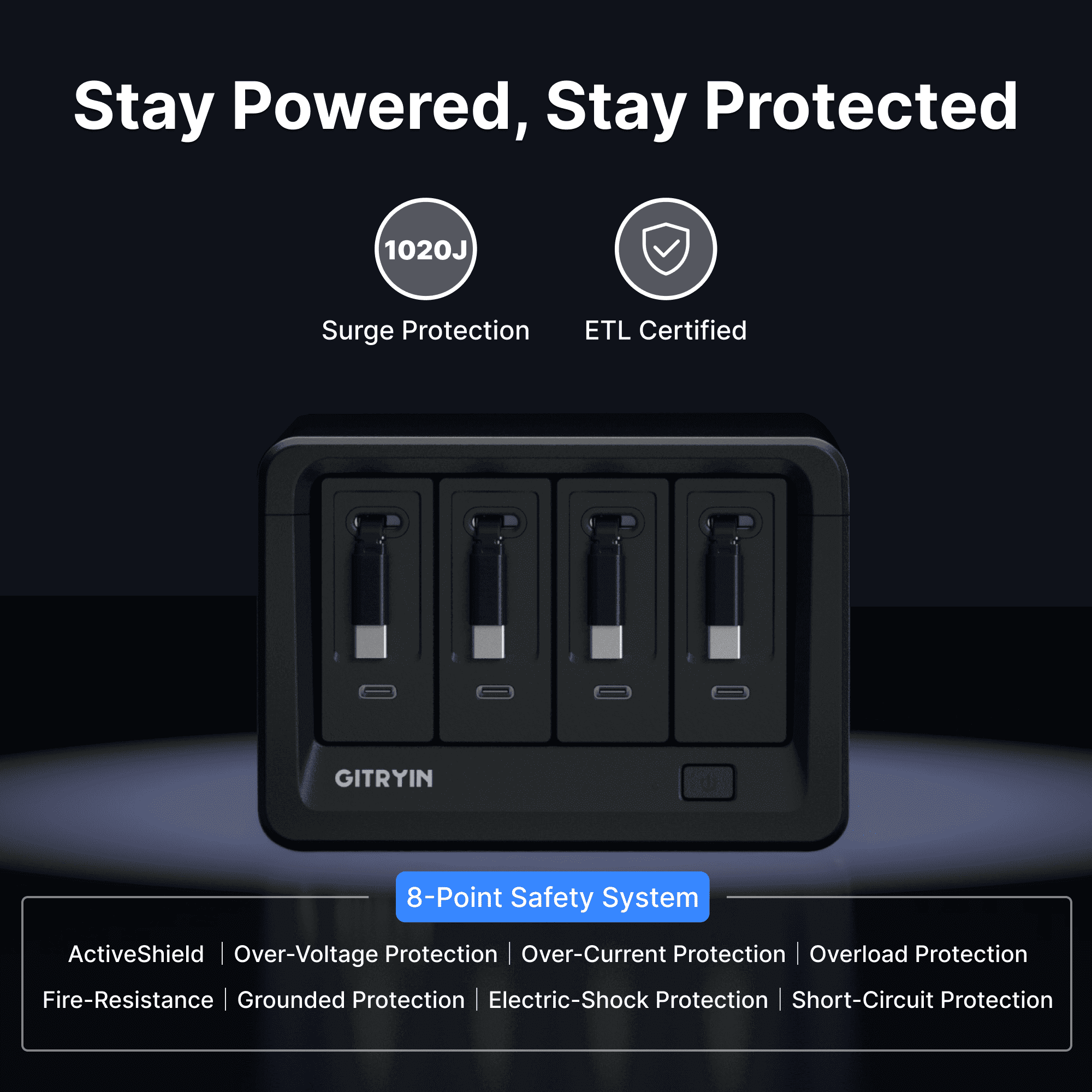 Gitryin Desktop Charging Station 12-in-1  (40W Combo) - Image 8