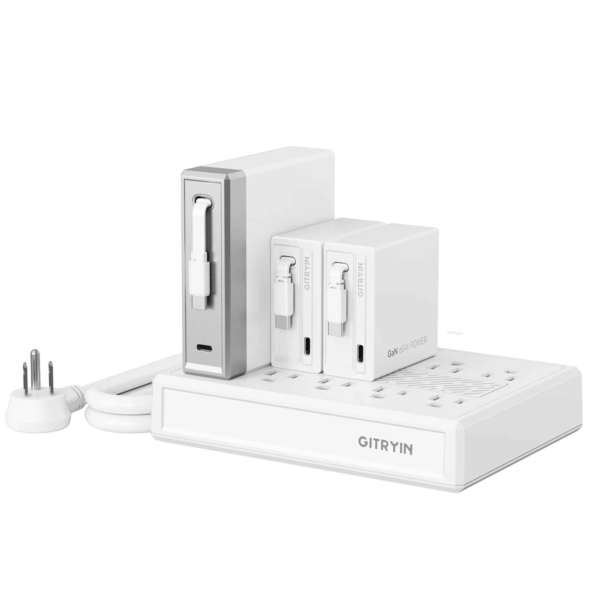 Gitryin Modular Charging Station with Smart Cooling Fan - Image 18