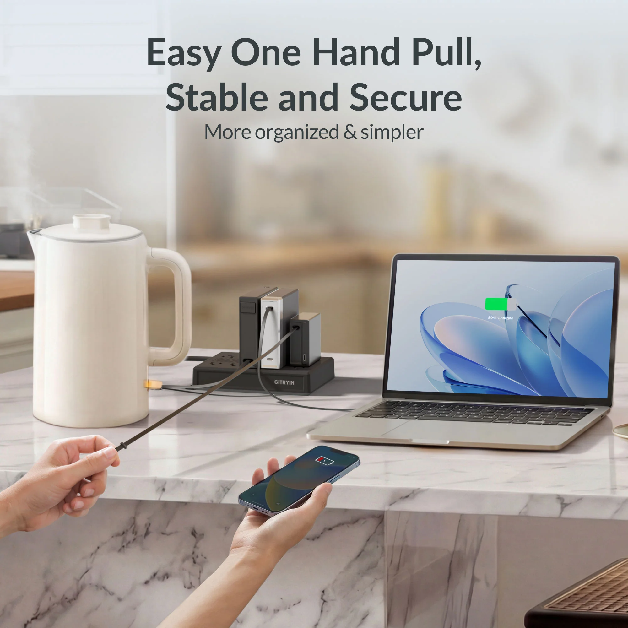 Gitryin Modular Charging Station with Smart Cooling Fan - Image 28