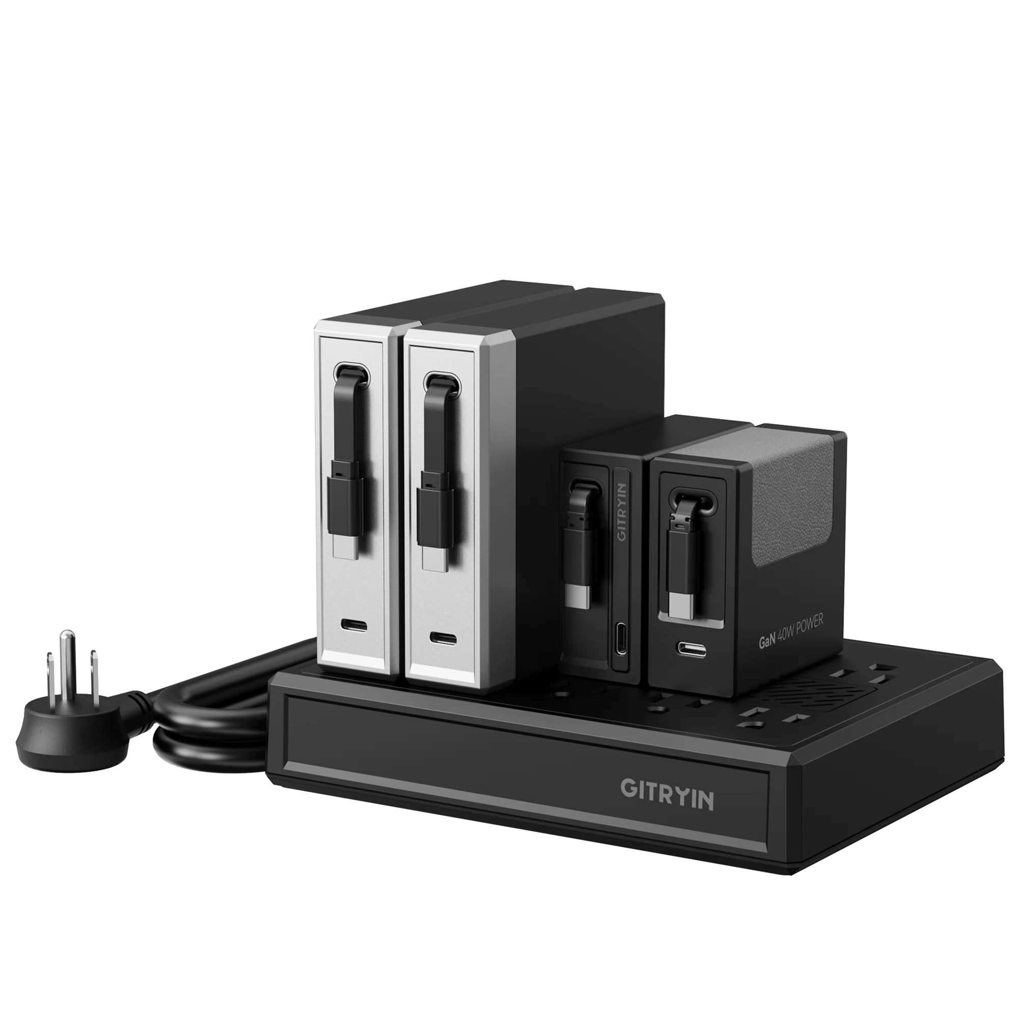 Gitryin Modular Charging Station with Smart Cooling Fan - Image 38