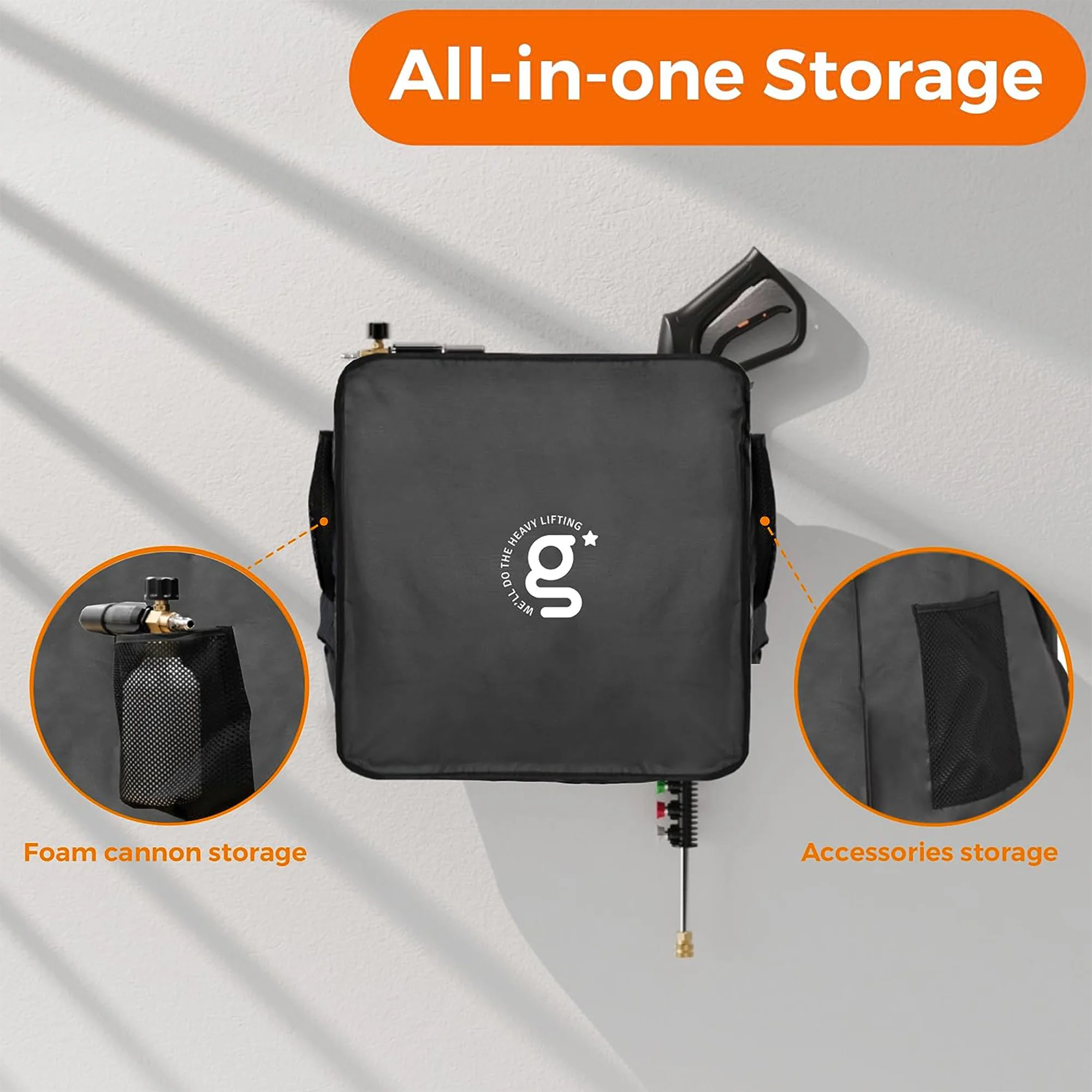 Grandfalls Retractable Pressure Washer Cover - Image 3