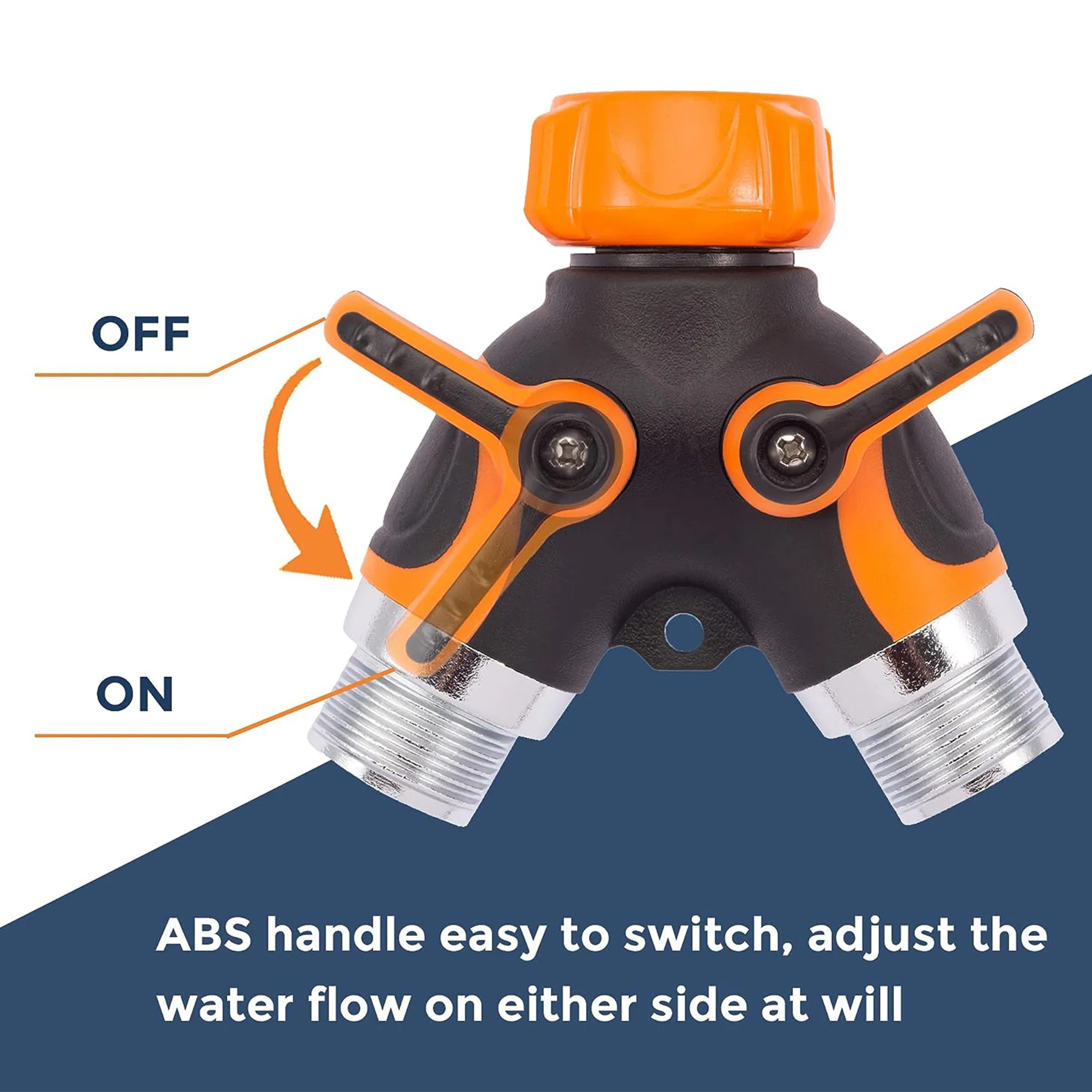 Metal Water Hose Splitter - Image 3