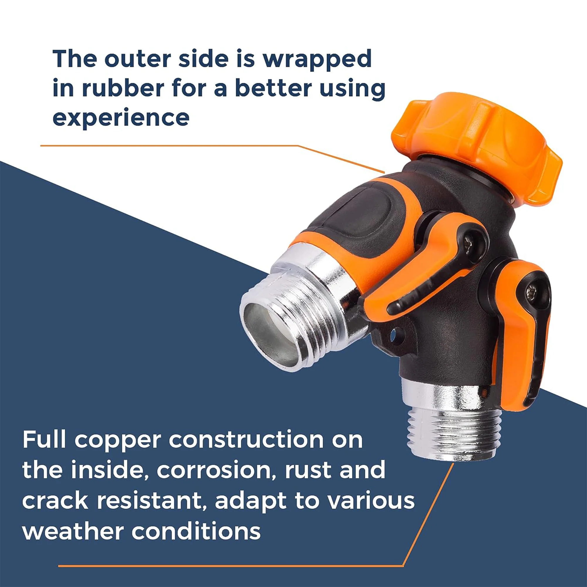 Metal Water Hose Splitter - Image 5