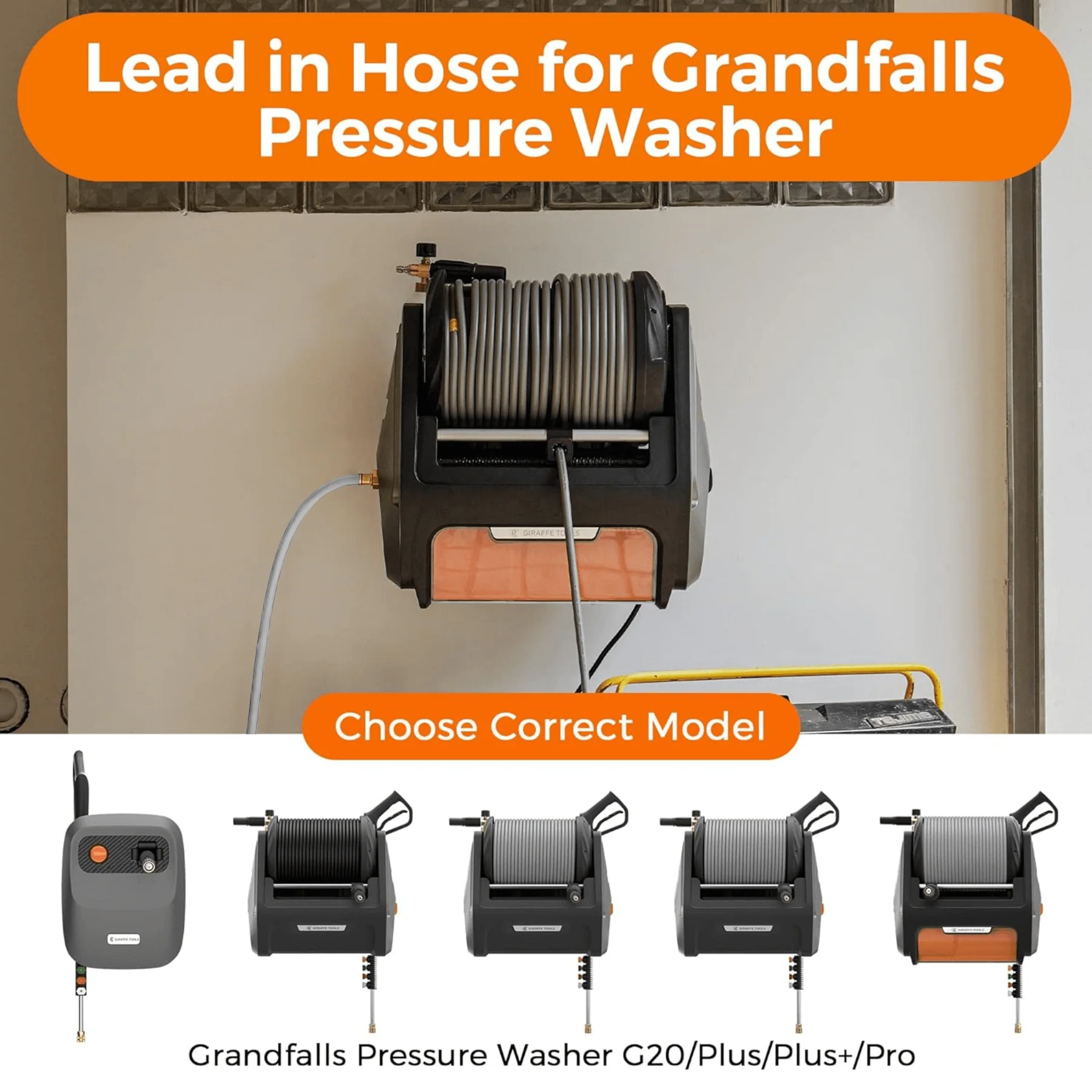 Pressure Washer Leader Hose 6FT for Grandfalls - Image 3
