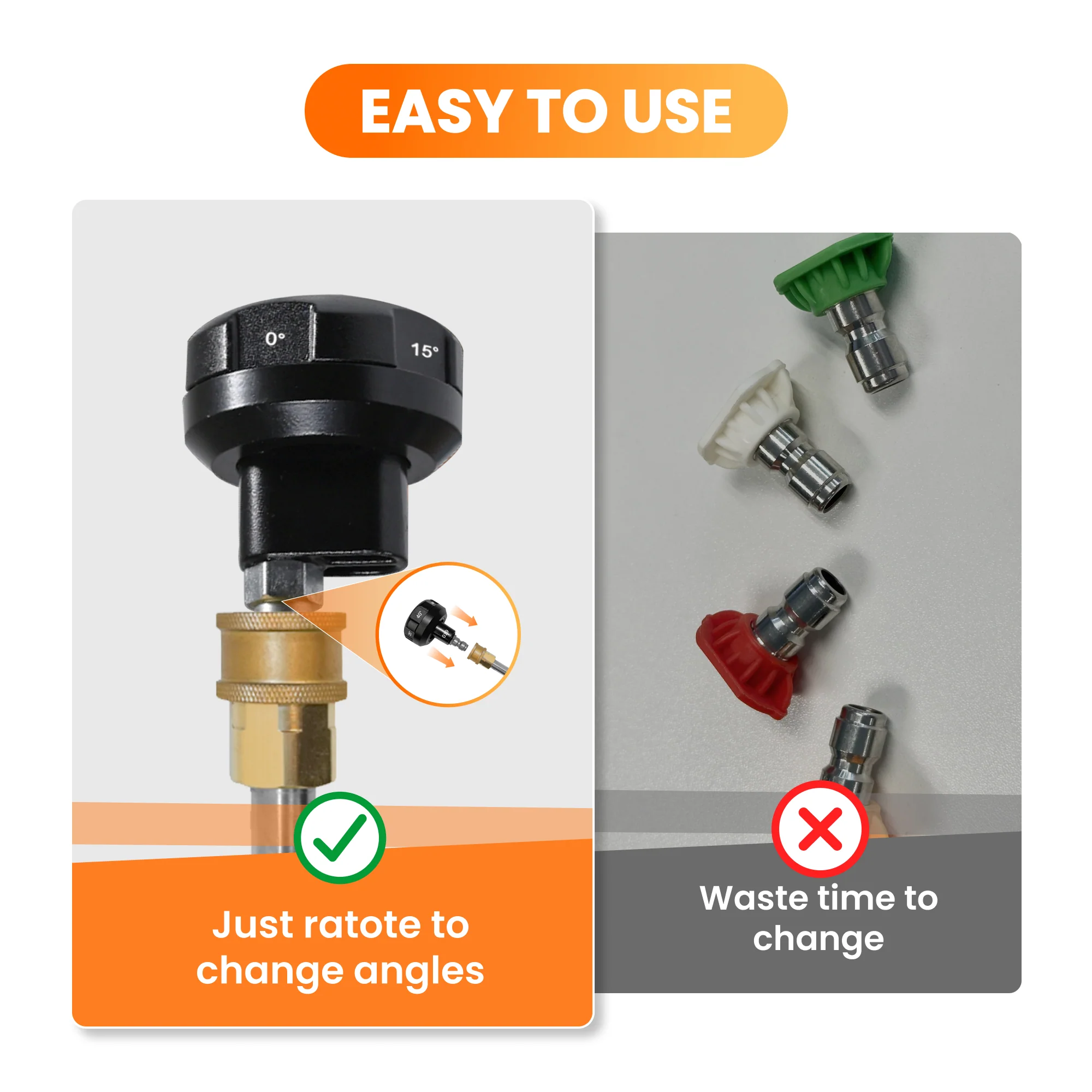 Pressure Washer Spray Nozzle - Image 3