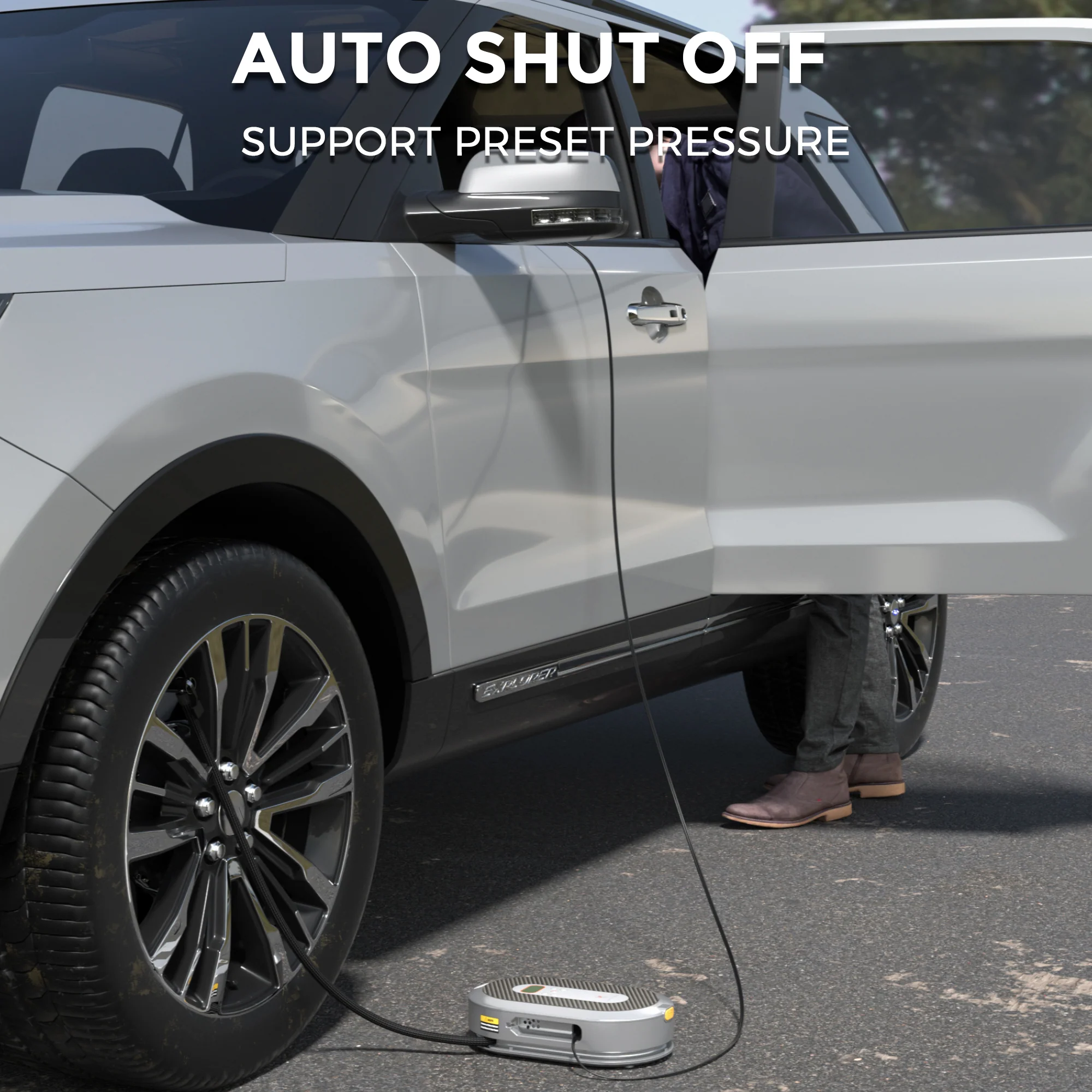 Retractable Car Tire Inflator - Image 4