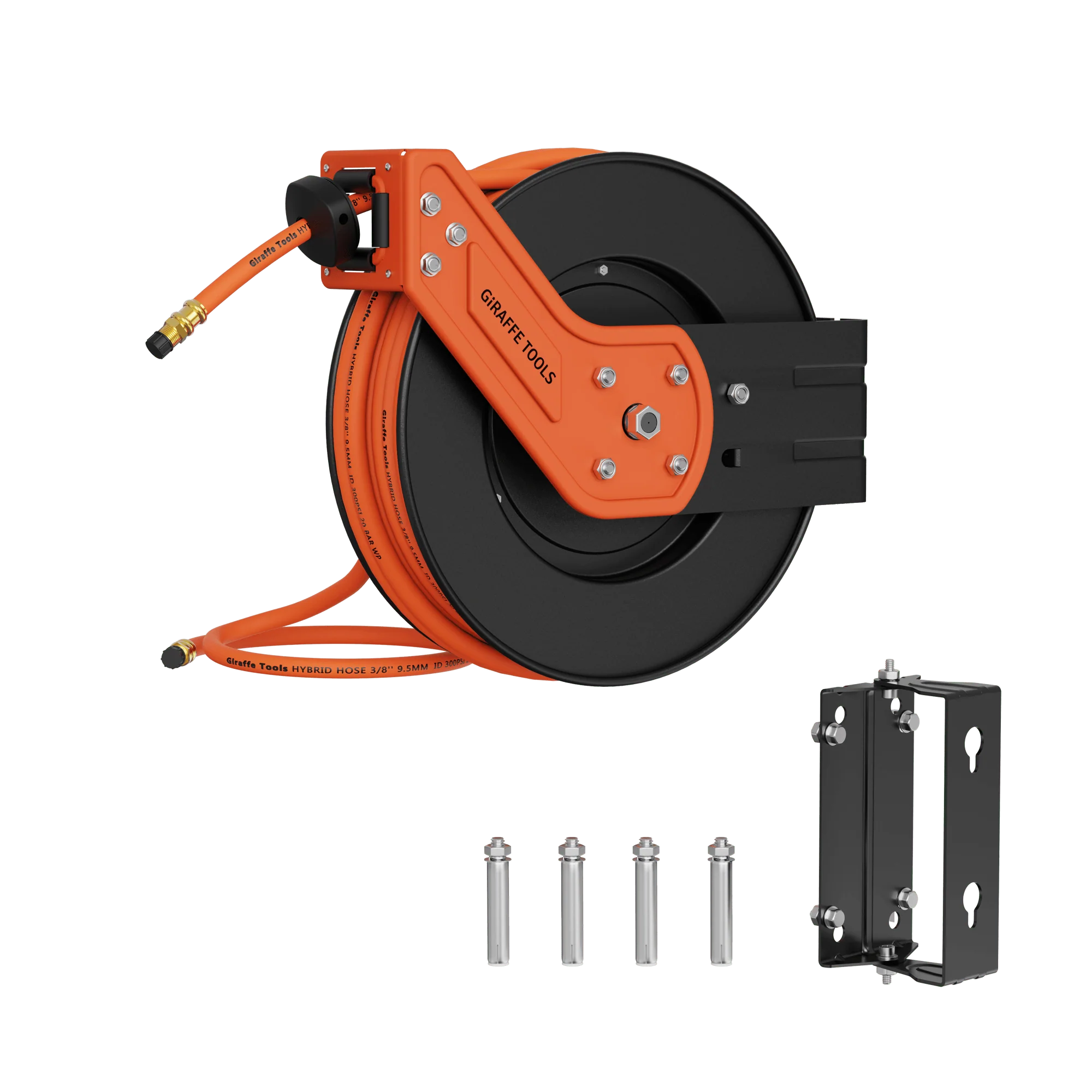 Retractable Air Hose Reel-Alloy Steel Reel-3/8in 25ft-50ft - Image 11