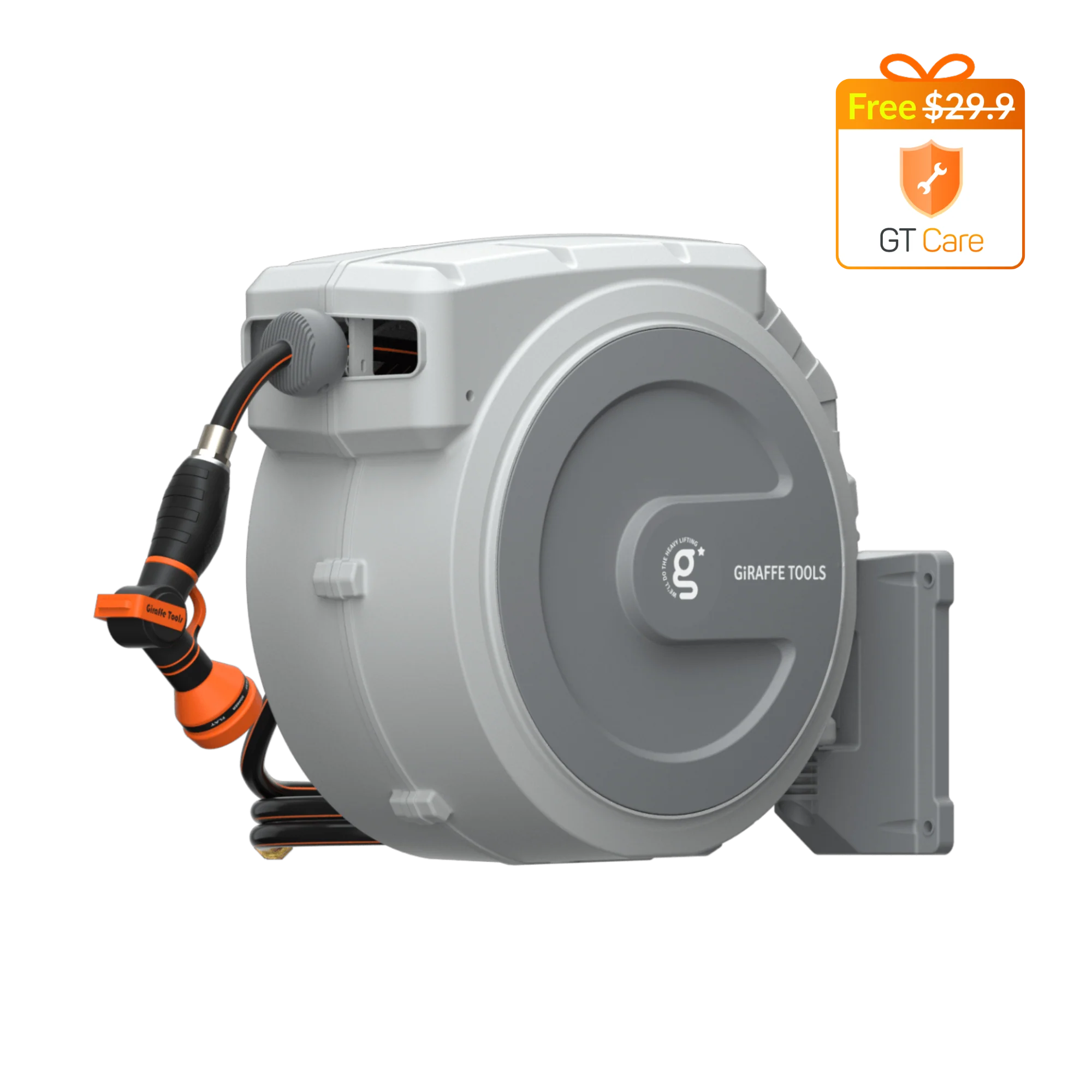 Retractable Garden Hose Reel-1/2in-130ft - Image 14