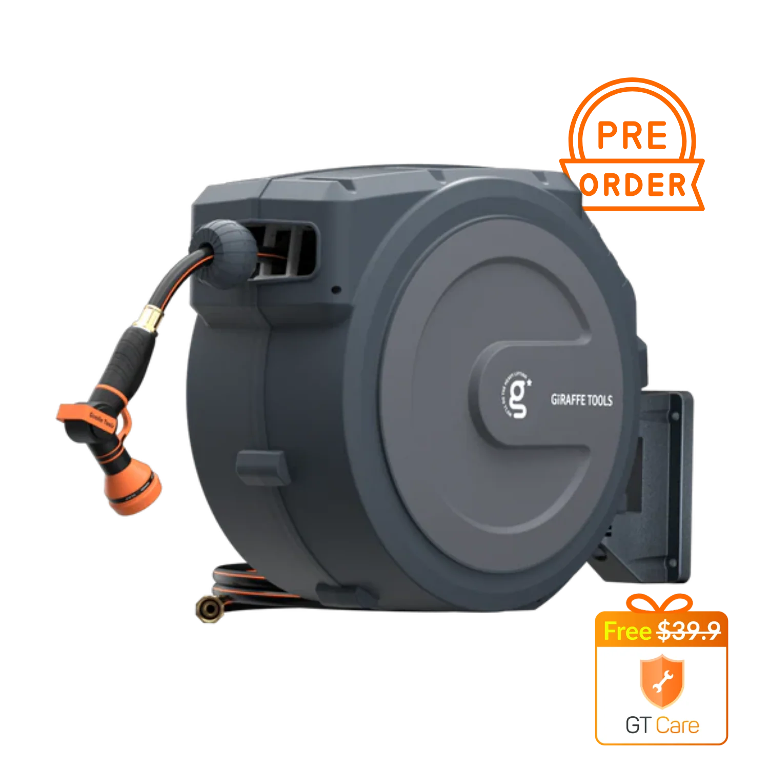 Retractable Garden Hose Reel 62ft-155ft - Image 29