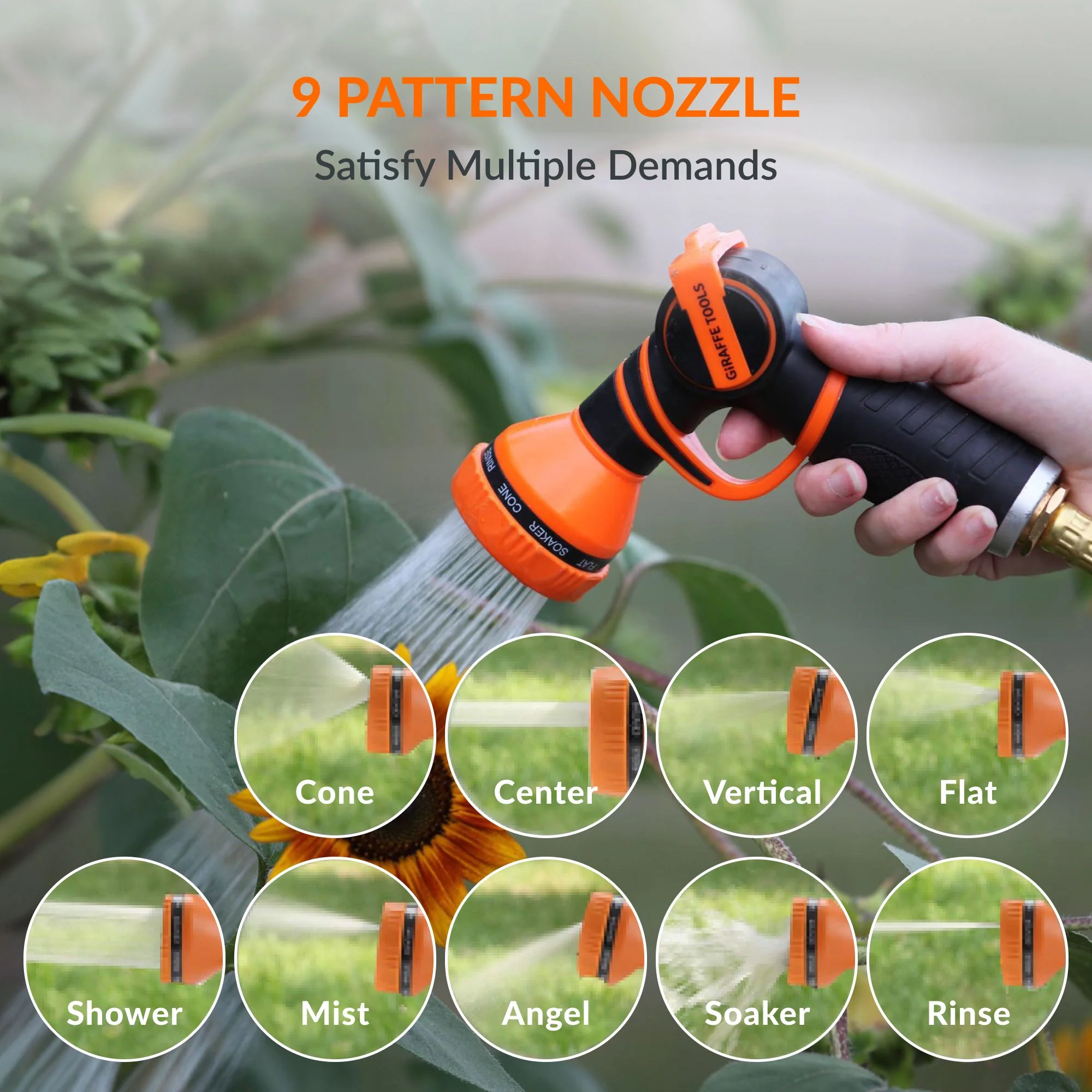 Retractable Garden Hose Reel-5/8 in-115ft - Image 8