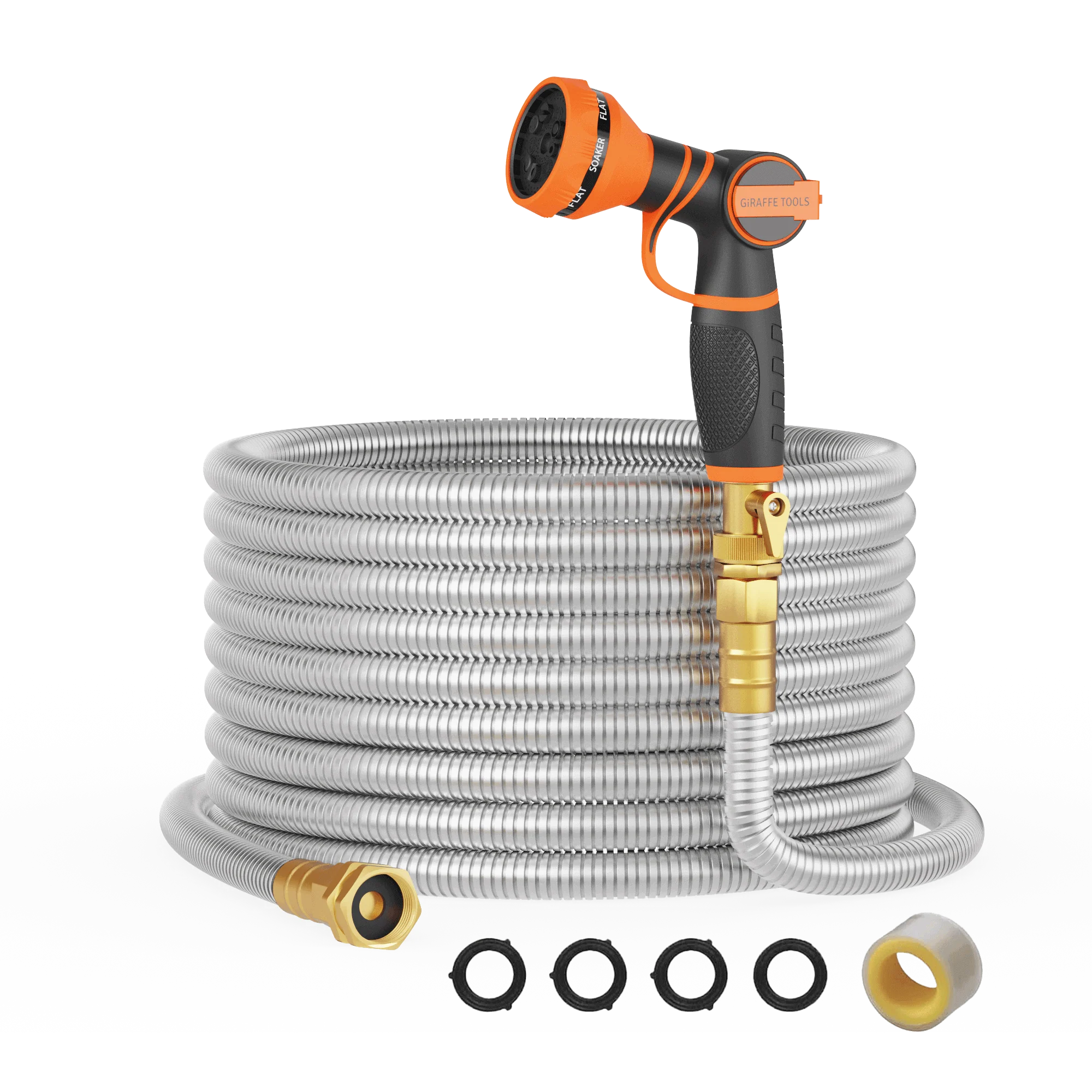 Stainless Steel Water Hose 25ft-100ft - Image 10