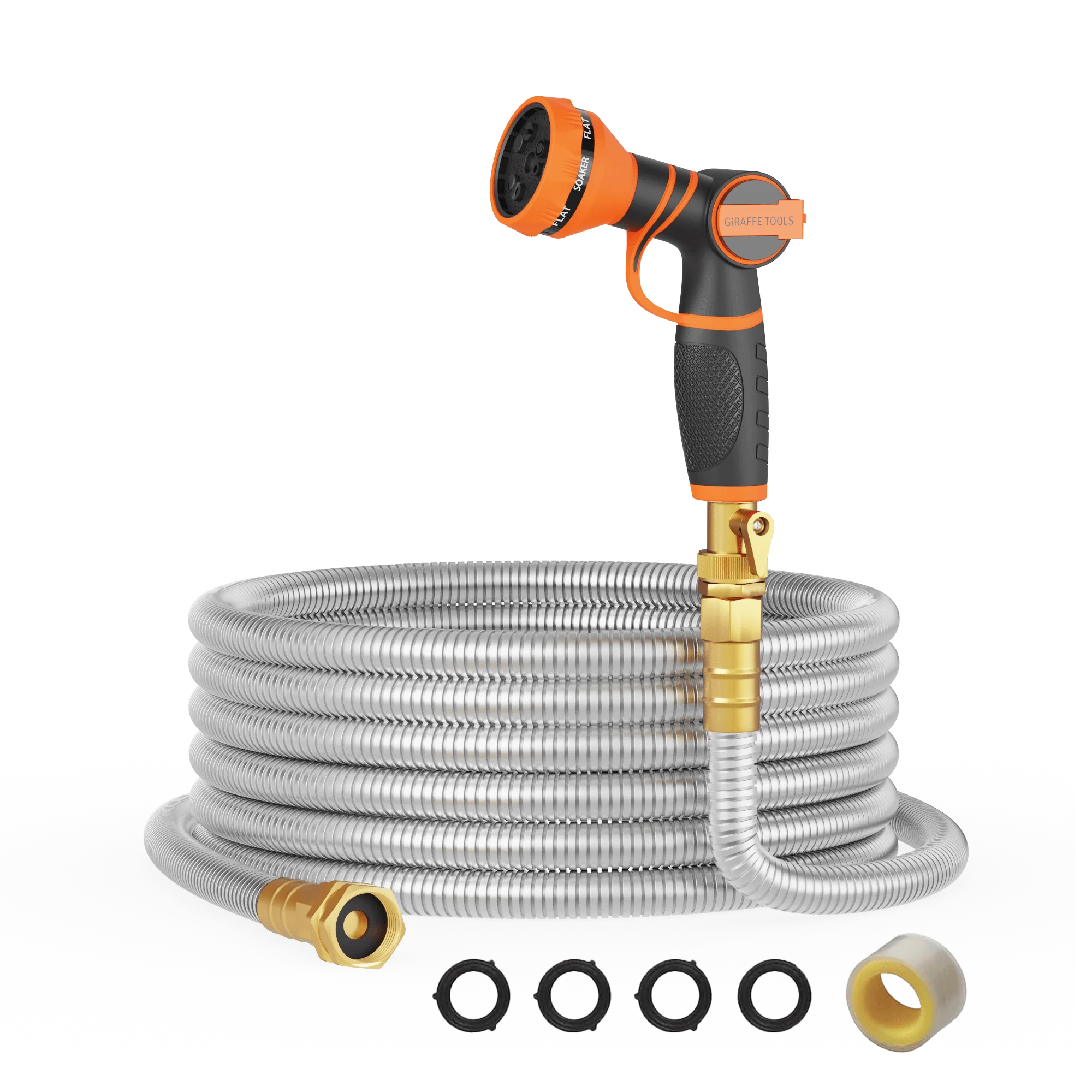 Stainless Steel Water Hose 25ft-100ft - Image 9