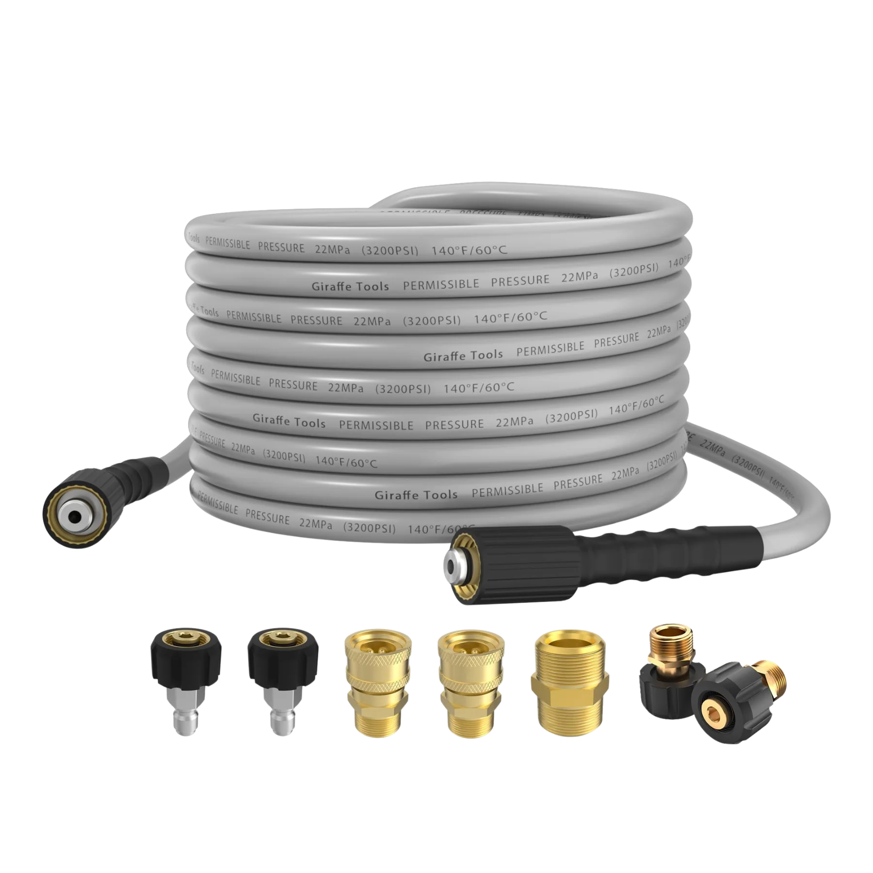 Super Flexible Power Washer Hose 25ft-100ft - Image 11
