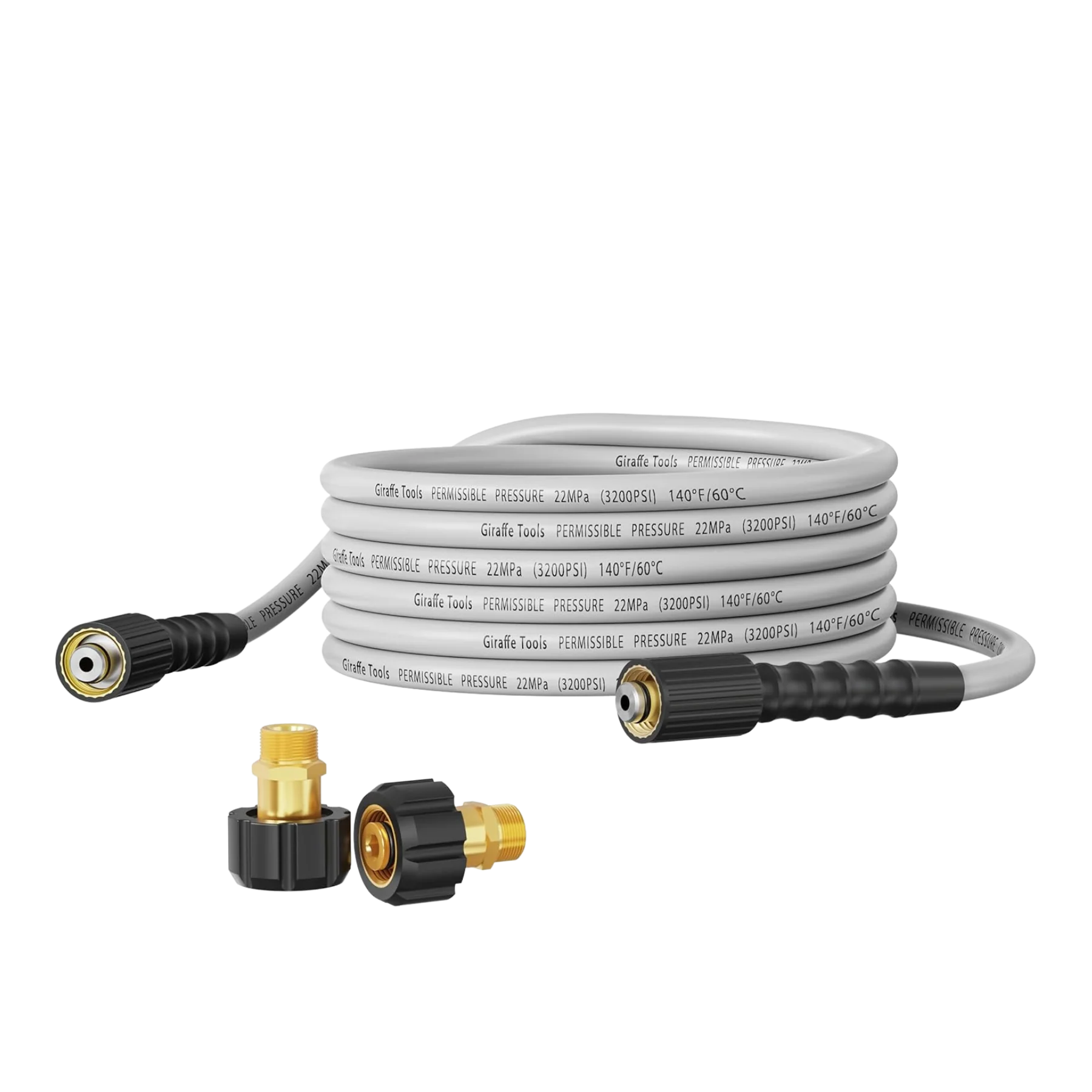 Super Flexible Power Washer Hose 25ft-100ft - Image 9